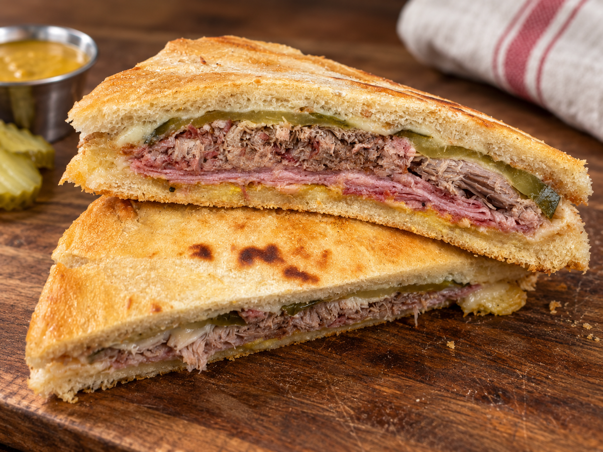 Smoked Pork Cubano Sandwich